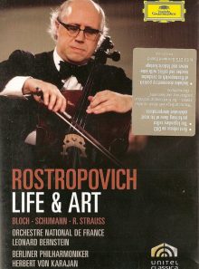 Rostropovitch, mstislav - life & art