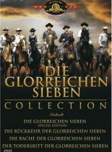 Die glorreichen sieben - collection [import allemand] (import) (coffret de 4 dvd)