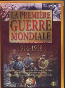 La premières gerre  mondiale 1914 - 1918 coffret 5 dvd