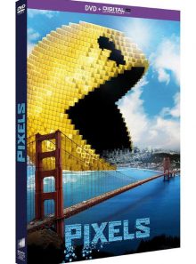 Pixels - dvd + copie digitale + 1 planche de décalcomanies