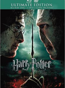 Harry potter et les reliques de la mort - 2ème partie - ultimate edition boîtier steelbook - combo blu-ray + dvd
