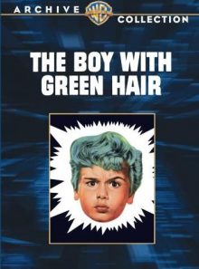 The boy with green hair