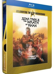 Star trek ii : la colère de khan - director's cut - 50ème anniversaire star trek - édition boîtier steelbook - blu-ray