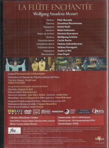 Les plus grands opéras en dvd : la flute enchantée de wolfgang amadeus mozart