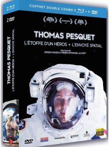 Thomas pesquet : l'étoffe d'un héros + l'envoyé spatial - combo blu-ray + dvd