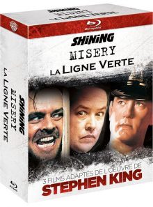 3 films adaptés de l'oeuvre de stephen king : dreamcatcher + misery + la ligne verte - édition limitée - blu-ray