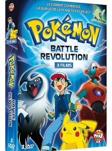 Pokémon - battle revolution - 3 films - pack