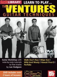 Learn to play the ventures guitar techniques dvd