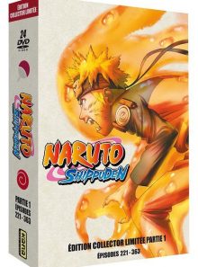 Naruto shippuden - intégrale partie 1 - édition collector limitée a4