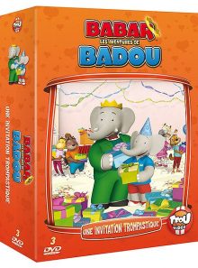 Babar - les aventures de badou - une invitation trompastique - 3 dvd - pack
