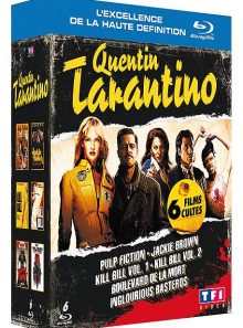 Quentin tarantino - coffret 6 films - pack - blu-ray