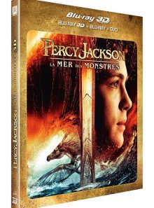Percy jackson 2 : la mer des monstres - combo blu-ray 3d + blu-ray + dvd