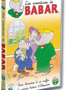 Babar dvd 06 - deux rhinocéros et un couffin + la grande histoire d'alexandre + 4 comptines