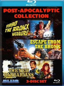 Post-apocalyptic collection : the new barbarians / 1990 : the bronx warriors / escape from the bronx