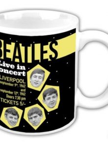 Beatles - mug live in concert