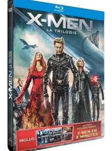 X-men - la trilogie : x-men + x-men 2 + x-men : l'affrontement final - édition limitée - blu-ray