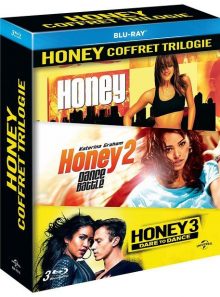 Honey coffret trilogie : honey + honey 2: dance battle + honey 3: dare to dance - blu-ray