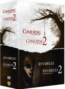 Warren - collection de 4 films - annabelle et conjuring - pack