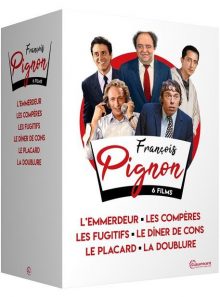 François pignon, 6 films : l'emmerdeur + les compères + les fugitifs + le dîner de cons + le placard + la doublure - édition limitée