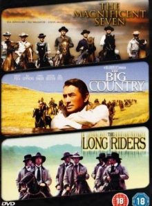 The magnificent seven/ the big country/ the long riders [import anglais] (import) (coffret de 3 dvd)
