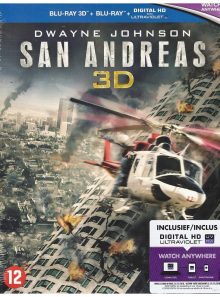 San andreas 3d + 2d + digital hd ultraviolet - edition benelux