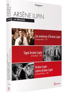 Arsène lupin, la trilogie : les aventures d'arsène lupin + signé arsène lupin + arsène lupin contre arsène lupin