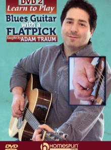 Learn to play blues guitar with a flatpick dvd 2