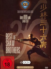 Shaw brothers mega box - best of shaw brothers (4 discs, metallbox)