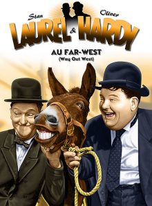 Laurel & hardy - laurel et hardy au far west (version colorisée)
