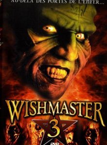 Wishmaster 3 - lenticulaire 3d - single 1 dvd - 1 film