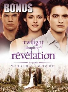 Twilight 4: les coulisses du mariage - bonus