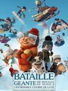 La bataille géante de boules de neige 2 - l'iincroyable course de luge